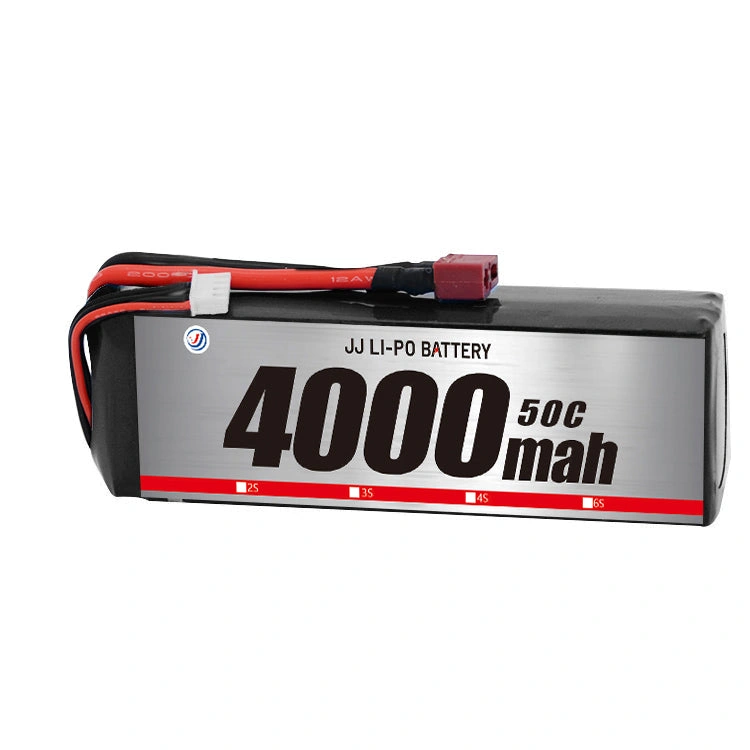 High-Performance 2S 7.4V 4000mAh T Plug Battery Pack - Power Up Your Ride!
